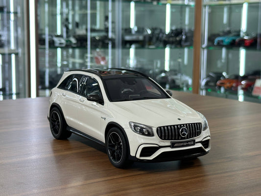1/18 Resin GT Spirit Mercedes-Benz GLC 63s in White - Limited Edition