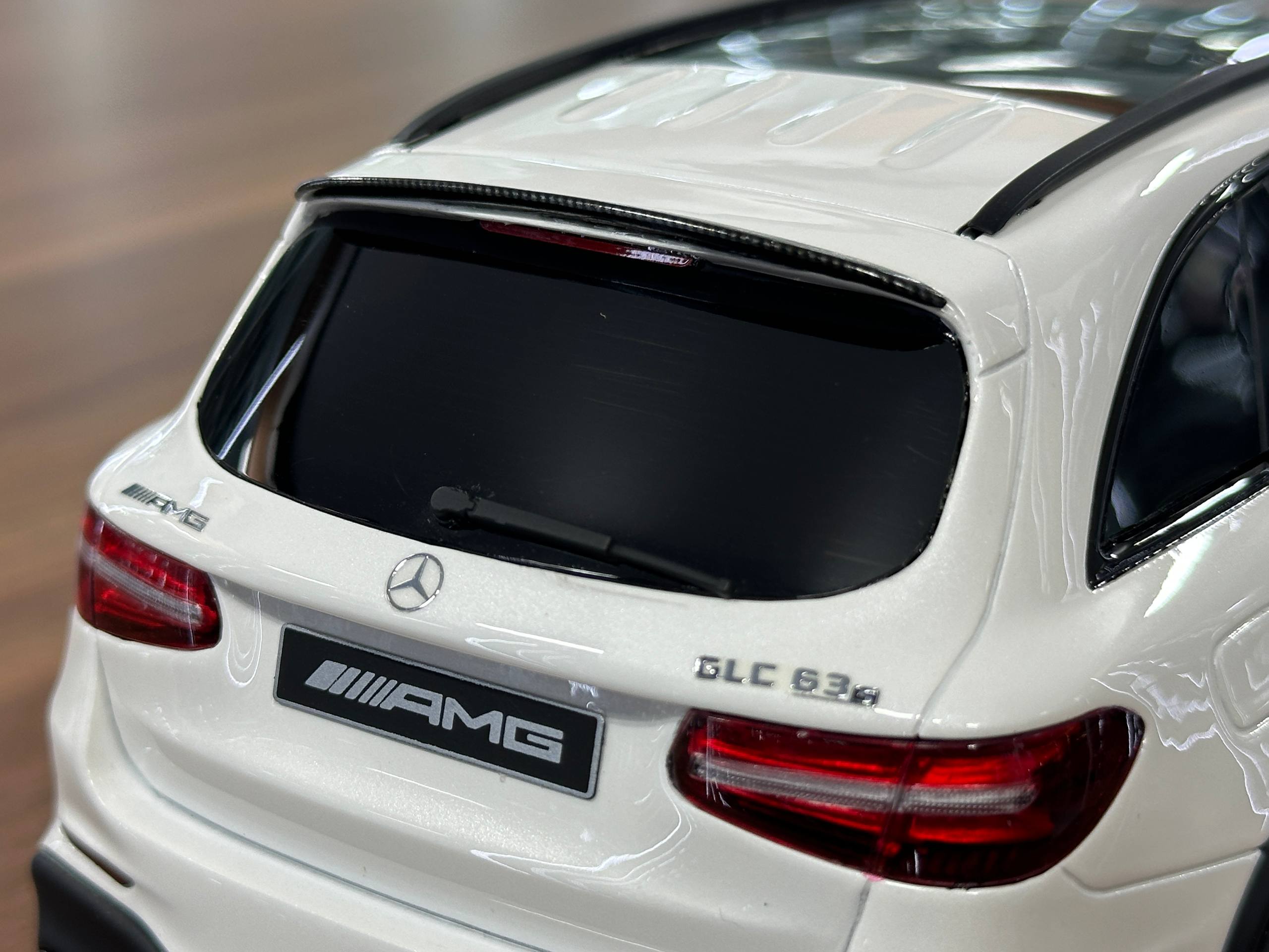 1/18 Resin GT Spirit Mercedes-Benz GLC 63s in White - Limited