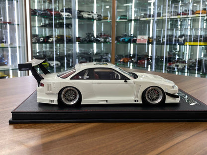 🚨1:18 Resin Model Nissan Silvia S15 – White | YM Models (Limited 99 pcs – Dubai Collectors)