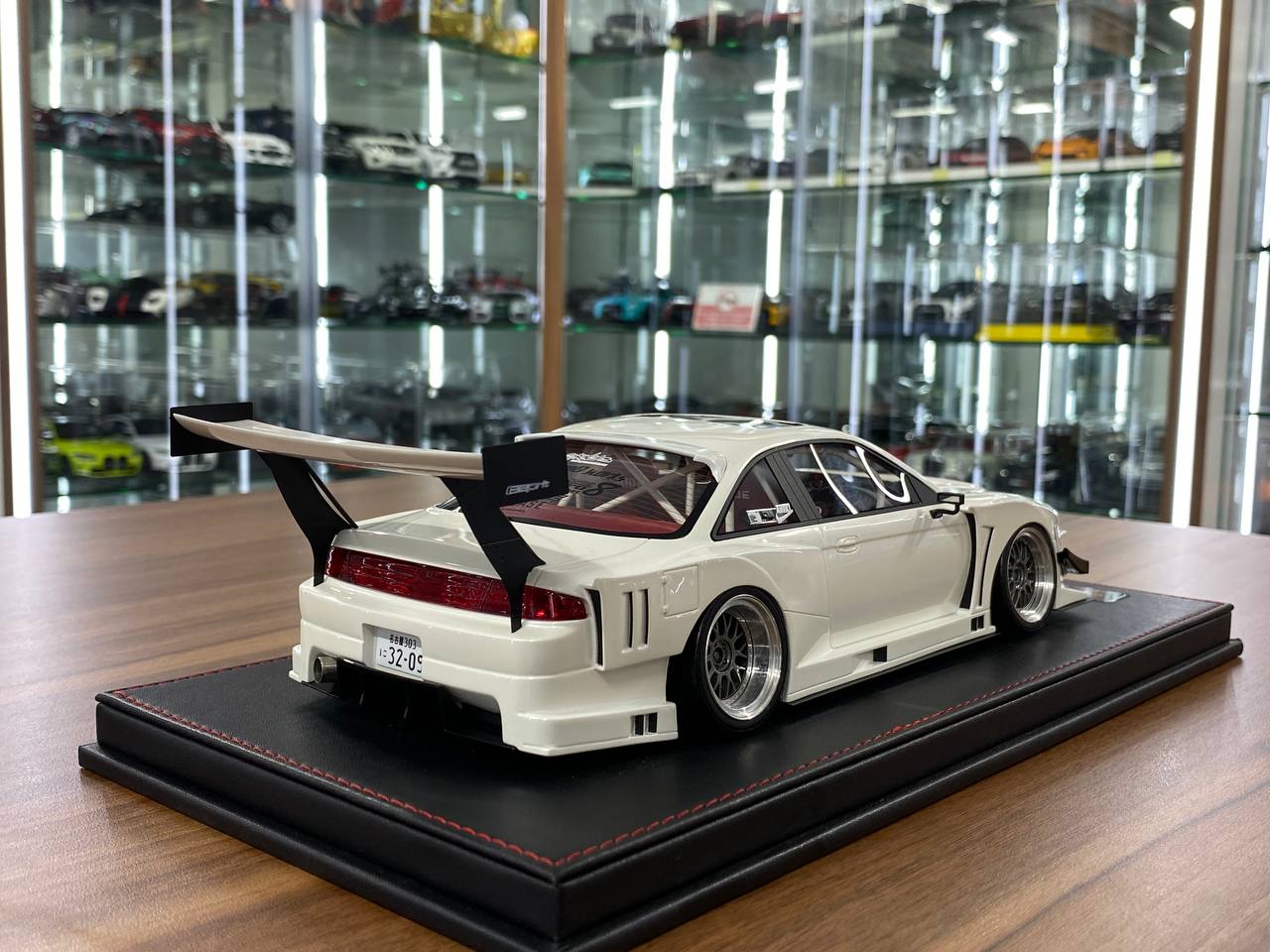🚨1:18 Resin Model Nissan Silvia S15 – White | YM Models (Limited 99 pcs – Dubai Collectors)