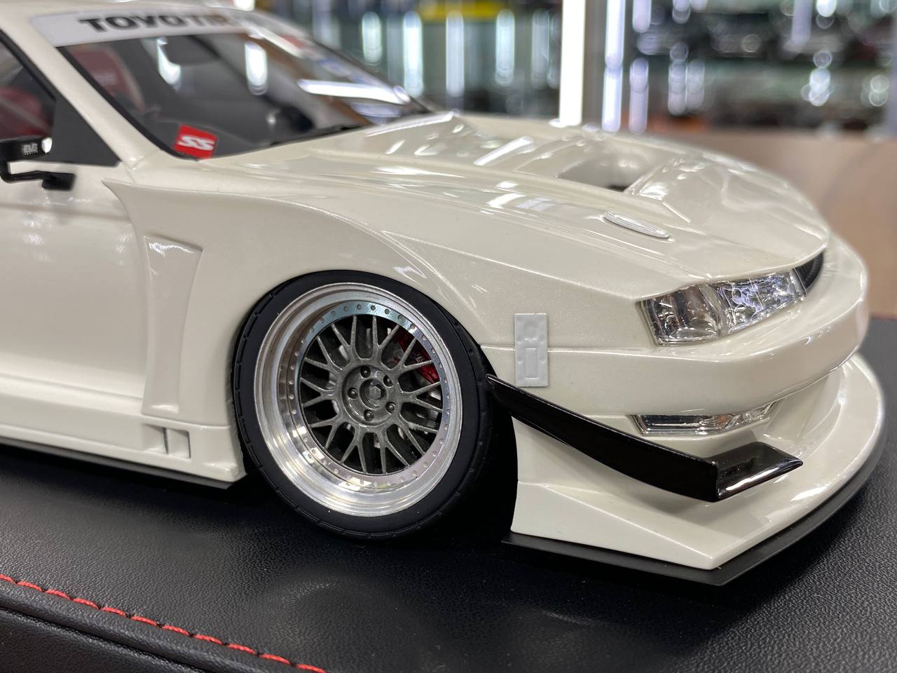 🚨1:18 Resin Model Nissan Silvia S15 – White | YM Models (Limited 99 pcs – Dubai Collectors)
