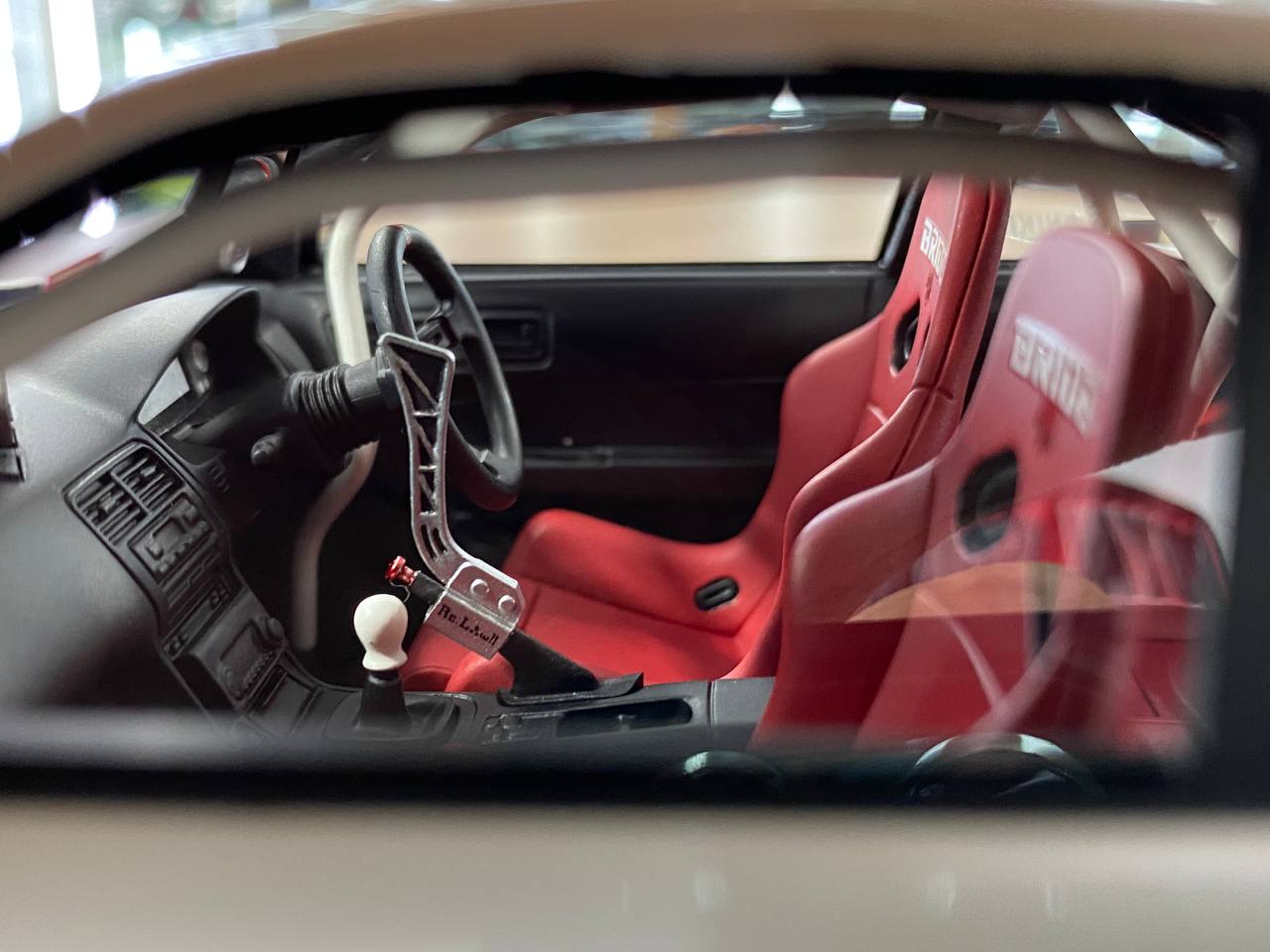 🚨1:18 Resin Model Nissan Silvia S15 – White | YM Models (Limited 99 pcs – Dubai Collectors)