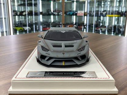 🚨1:18 Resin Model IVY Merit Models Lamborghini Huracan GT LB-Works – Fighter Grey Ltd. 99 pcs