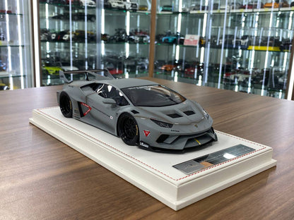 🚨1:18 Resin Model IVY Merit Models Lamborghini Huracan GT LB-Works – Fighter Grey Ltd. 99 pcs