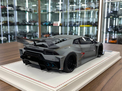 🚨1:18 Resin Model IVY Merit Models Lamborghini Huracan GT LB-Works – Fighter Grey Ltd. 99 pcs