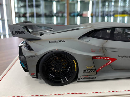 🚨1:18 Resin Model IVY Merit Models Lamborghini Huracan GT LB-Works – Fighter Grey Ltd. 99 pcs