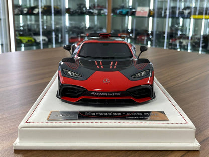 🚨1:18 Resin Model IVY Models Mercedes Benz AMG ONE – Red Black Blocky Ltd 66 pcs