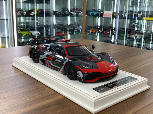 🚨1:18 Resin Model IVY Models Mercedes Benz AMG ONE – Red Black Blocky Ltd 66 pcs