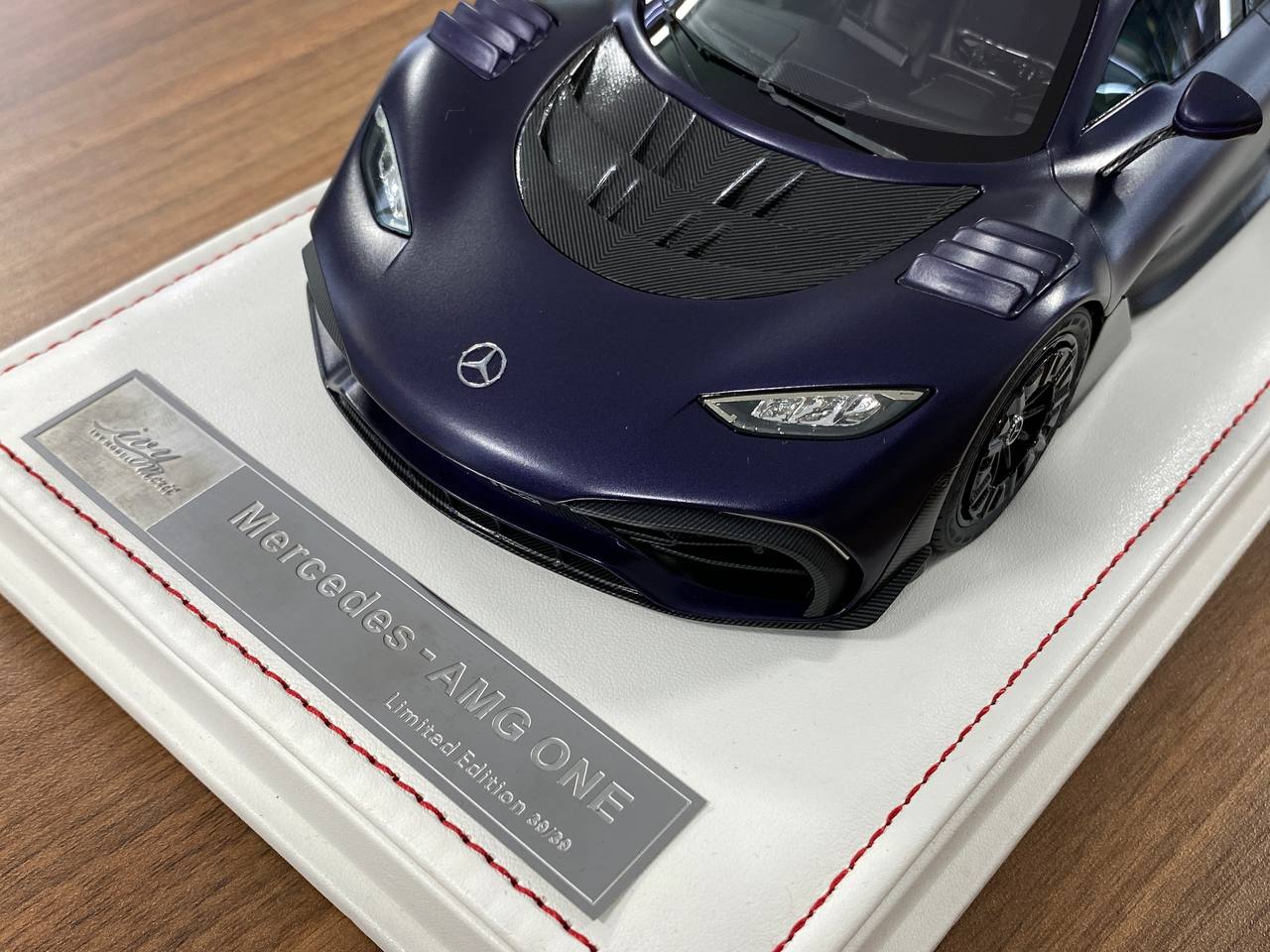 🚨1:18 Resin Model IVY Models Mercedes Benz AMG ONE – Matt Purple (Limited 39 pcs)