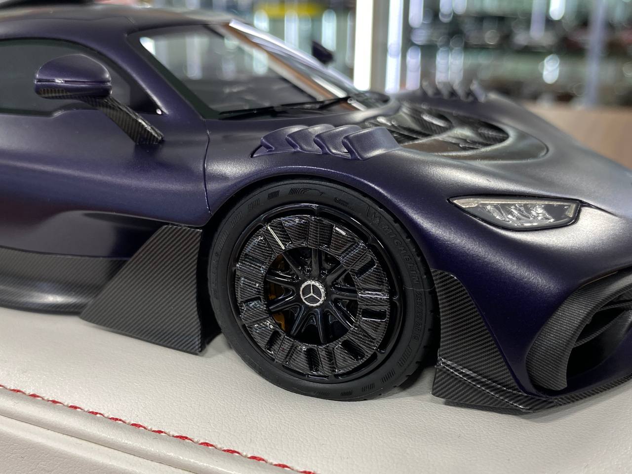🚨1:18 Resin Model IVY Models Mercedes Benz AMG ONE – Matt Purple (Limited 39 pcs)