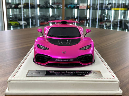 🚨1:18 Resin Model IVY Models Mercedes Benz AMG ONE – Flash Pink (Limited 39 pcs)