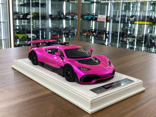 🚨1:18 Resin Model IVY Models Mercedes Benz AMG ONE – Flash Pink (Limited 39 pcs)
