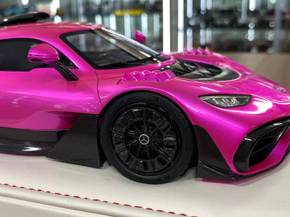 🚨1:18 Resin Model IVY Models Mercedes Benz AMG ONE – Flash Pink (Limited 39 pcs)