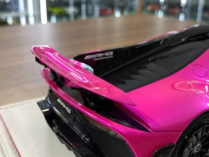 🚨1:18 Resin Model IVY Models Mercedes Benz AMG ONE – Flash Pink (Limited 39 pcs)