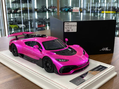 🚨1:18 Resin Model IVY Models Mercedes Benz AMG ONE – Flash Pink (Limited 39 pcs)