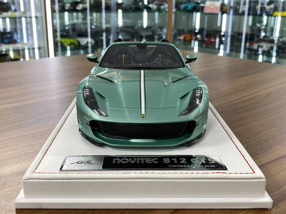 🚨1:18 Resin Model IVY Merit Models Ferrari 812 GTS – Verde Francesca / Black Interior (Limited 50 pcs)