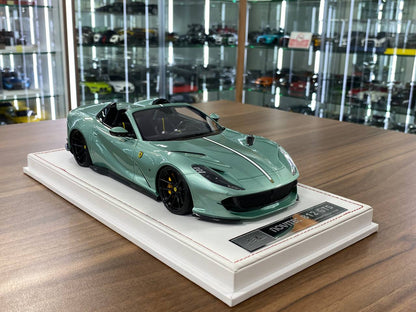 🚨1:18 Resin Model IVY Merit Models Ferrari 812 GTS – Verde Francesca / Black Interior (Limited 50 pcs)
