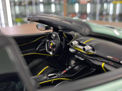 🚨1:18 Resin Model IVY Merit Models Ferrari 812 GTS – Verde Francesca / Black Interior (Limited 50 pcs)