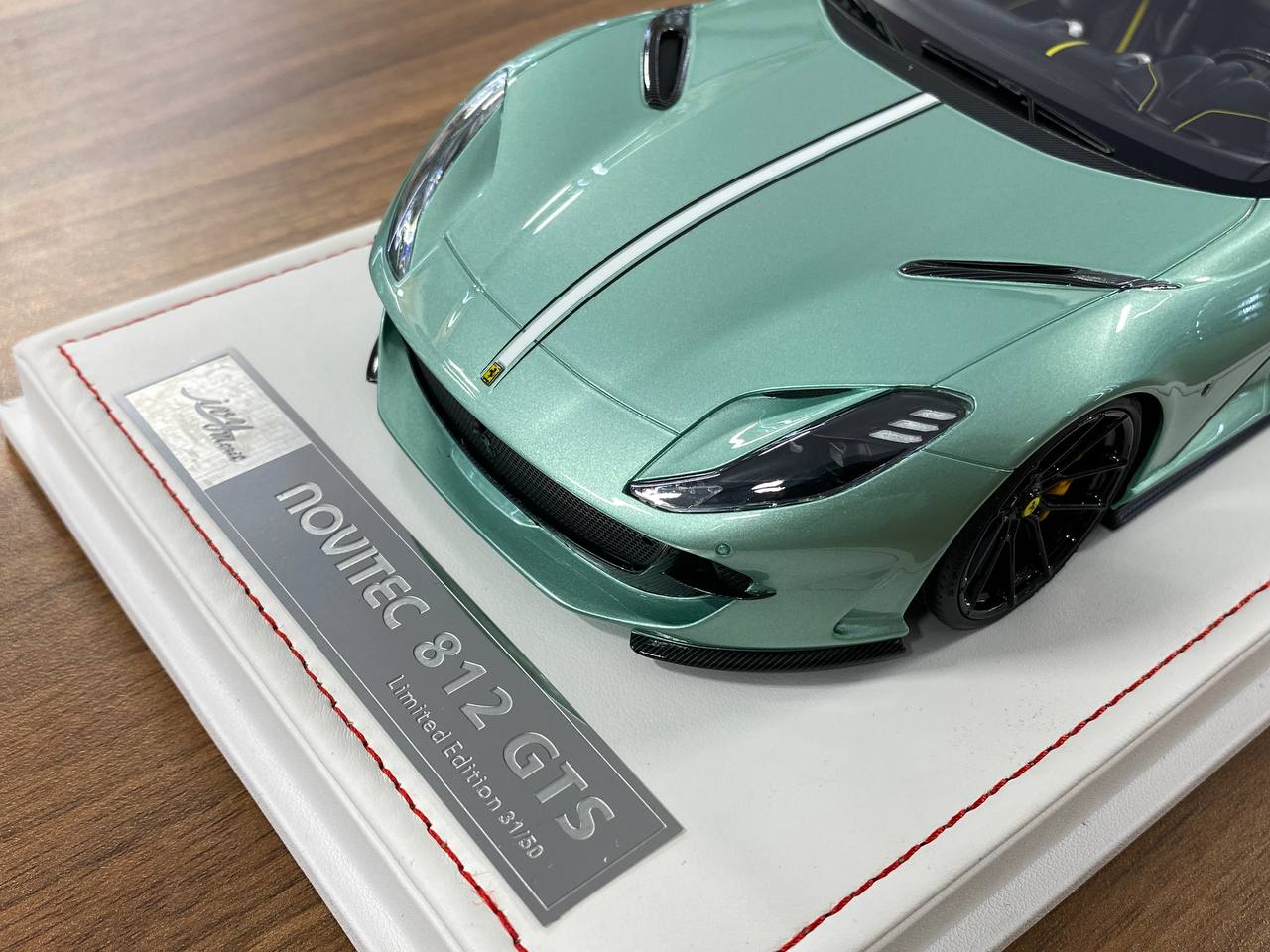 🚨1:18 Resin Model IVY Merit Models Ferrari 812 GTS – Verde Francesca / Black Interior (Limited 50 pcs)