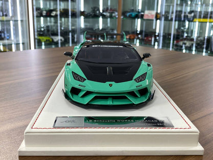 🚨Lamborghini Huracan GT LB-Works Resin Model – Tifany Blue (1:18, Limited 99 pcs)