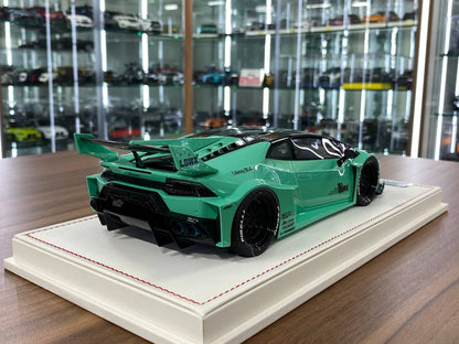 🚨Lamborghini Huracan GT LB-Works Resin Model – Tifany Blue (1:18, Limited 99 pcs)