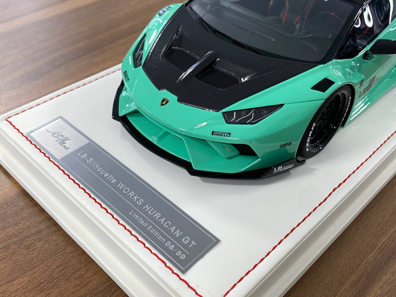 🚨Lamborghini Huracan GT LB-Works Resin Model – Tifany Blue (1:18, Limited 99 pcs)