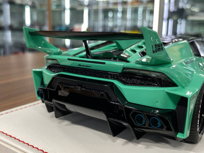 🚨Lamborghini Huracan GT LB-Works Resin Model – Tifany Blue (1:18, Limited 99 pcs)