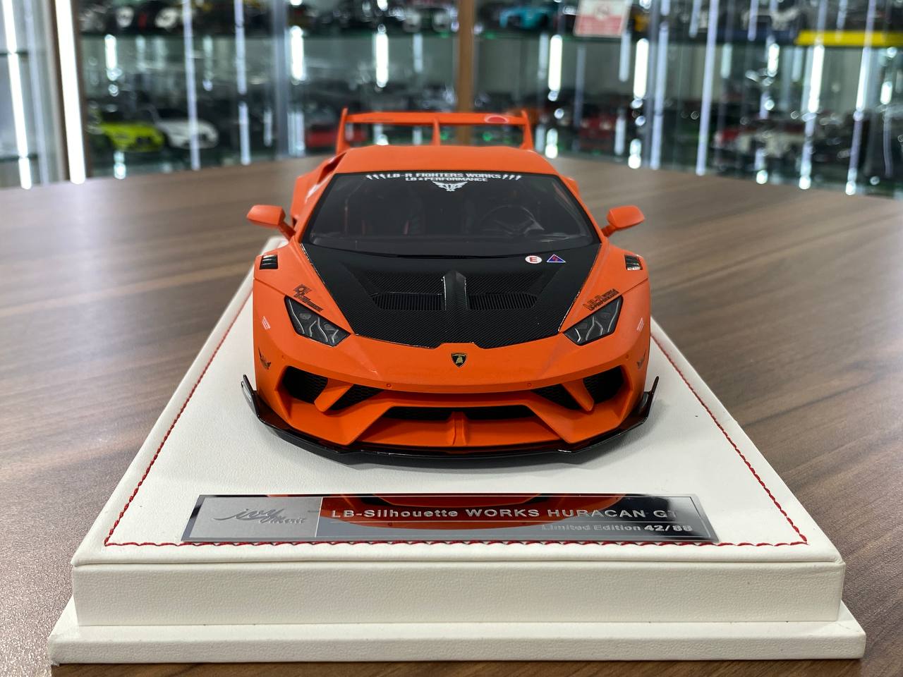 🚨Lamborghini Huracan GT LB-Works by IVY Models – Fighter Orange (1:18, Limited 88 pcs)