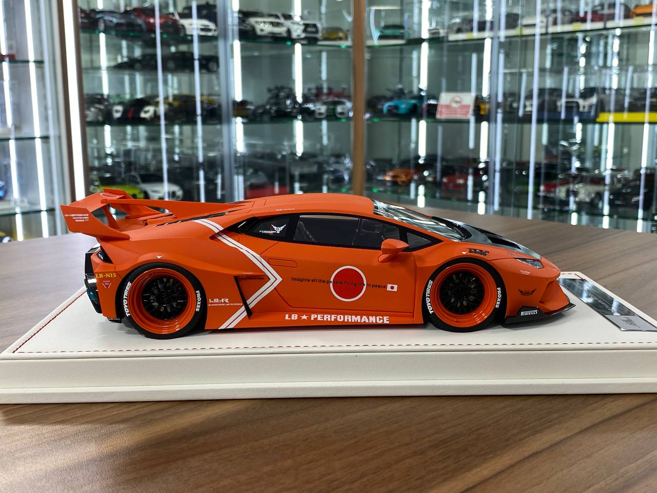 🚨Lamborghini Huracan GT LB-Works by IVY Models – Fighter Orange (1:18, Limited 88 pcs)