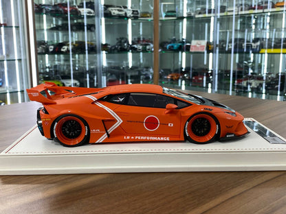 🚨Lamborghini Huracan GT LB-Works by IVY Models – Fighter Orange (1:18, Limited 88 pcs)