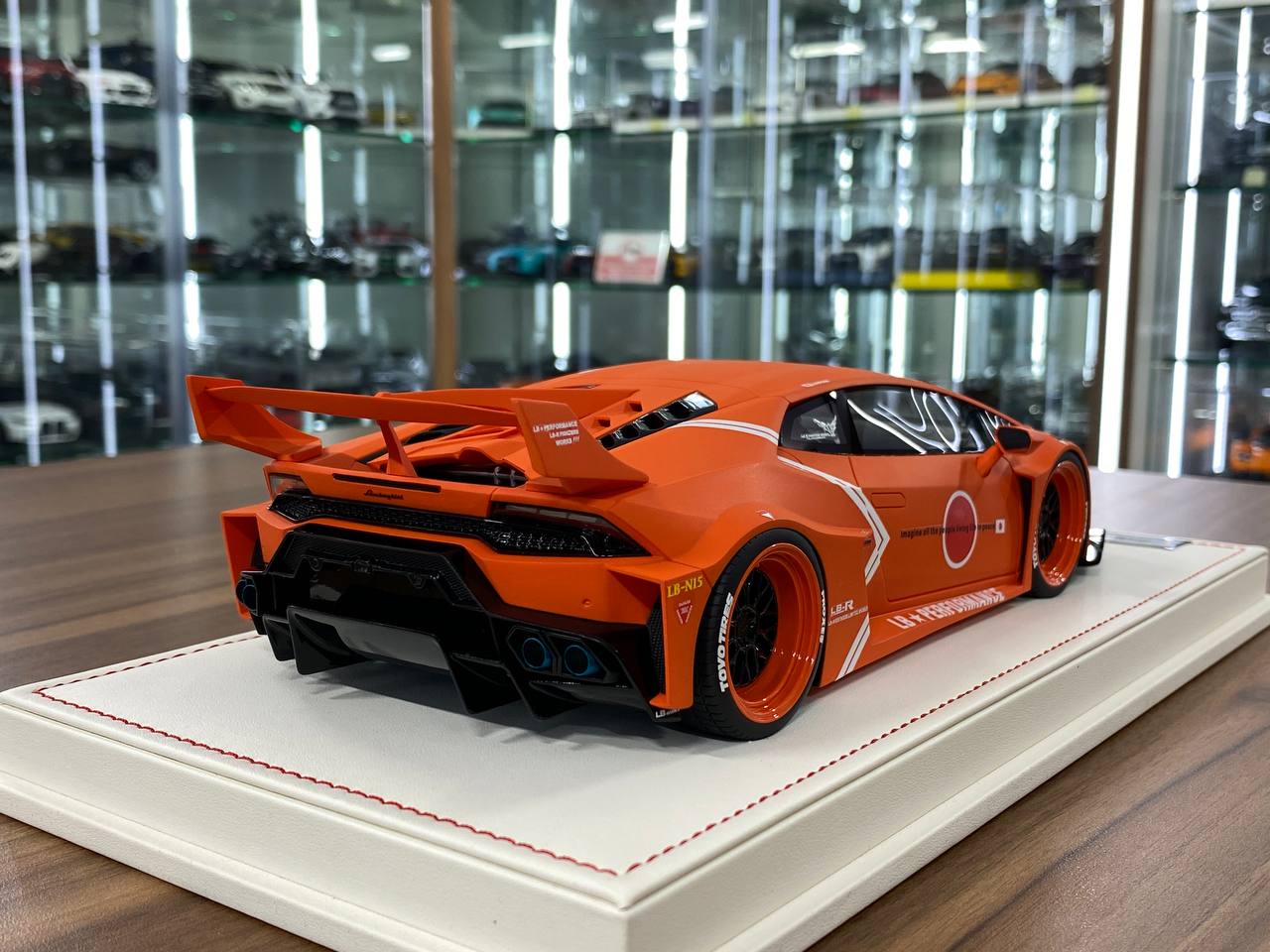 🚨Lamborghini Huracan GT LB-Works by IVY Models – Fighter Orange (1:18, Limited 88 pcs)