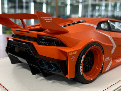 🚨Lamborghini Huracan GT LB-Works by IVY Models – Fighter Orange (1:18, Limited 88 pcs)