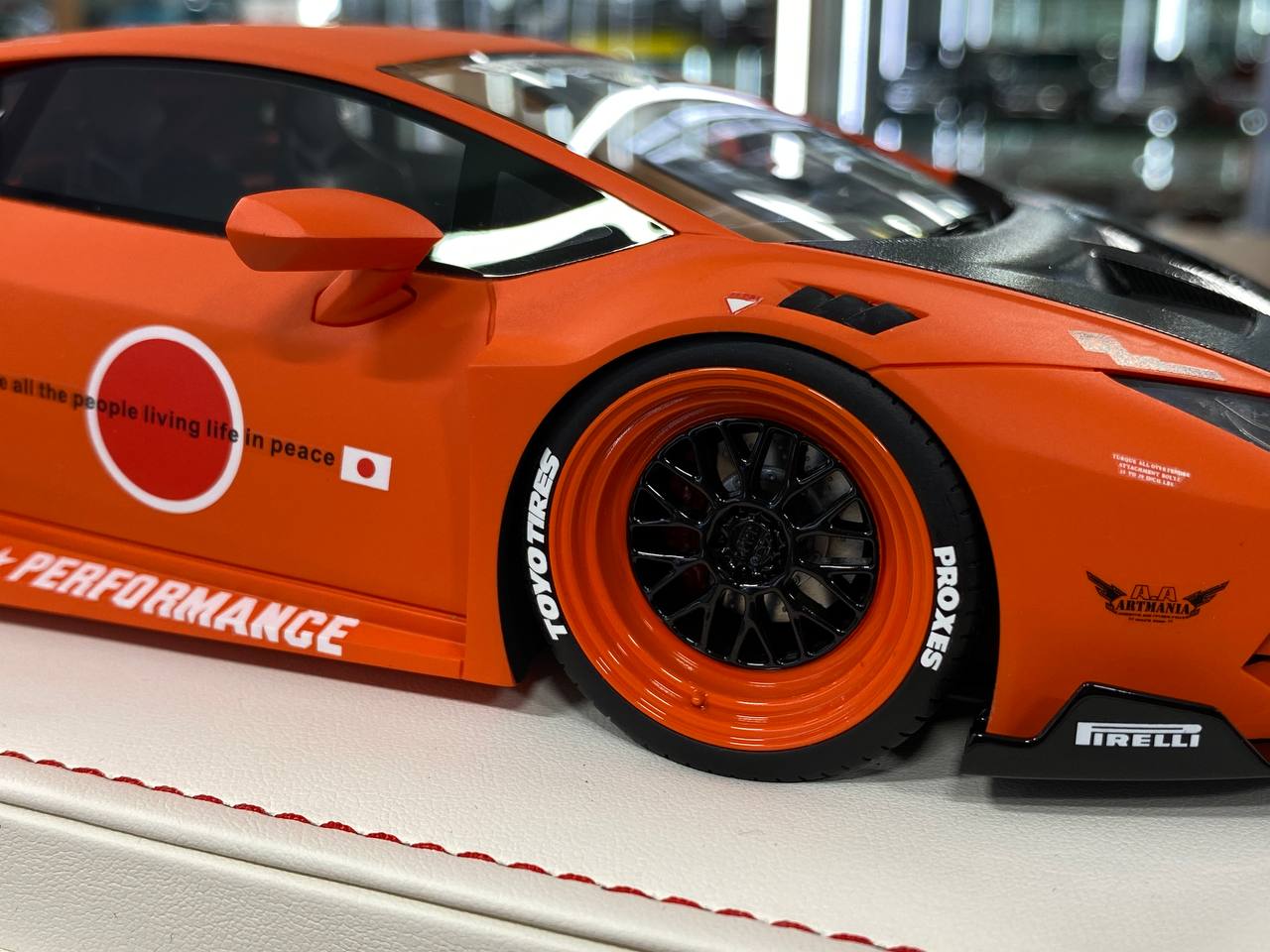 🚨Lamborghini Huracan GT LB-Works by IVY Models – Fighter Orange (1:18, Limited 88 pcs)