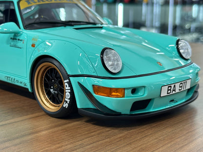 1/12 Resin Porsche 911 RWB Body kit 964 (2015) – GT Spirit (Tiffany, Limited 2000 pcs)