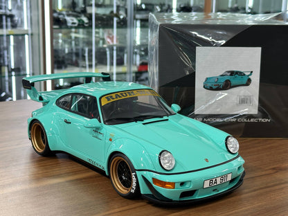 1/12 Resin Porsche 911 RWB Body kit 964 (2015) – GT Spirit (Tiffany, Limited 2000 pcs)