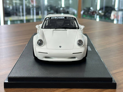 1/18 Resin Porsche 911 (992) Strosek Giga (2024 Edition) – GT Spirit (White, Limited 999 pcs)