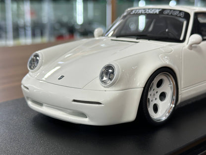 1/18 Resin Porsche 911 (992) Strosek Giga (2024 Edition) – GT Spirit (White, Limited 999 pcs)