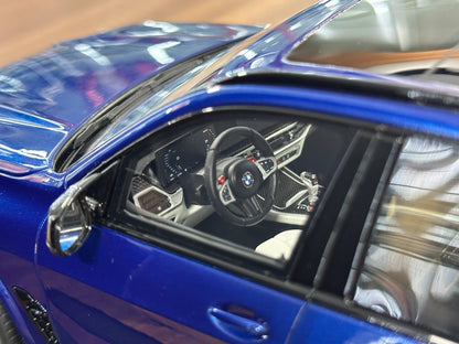 1:18 Resin BMW X5 M Competition (G05, 2023) – GT Spirit (Marina Bay Blue Metallic, Limited Edition)