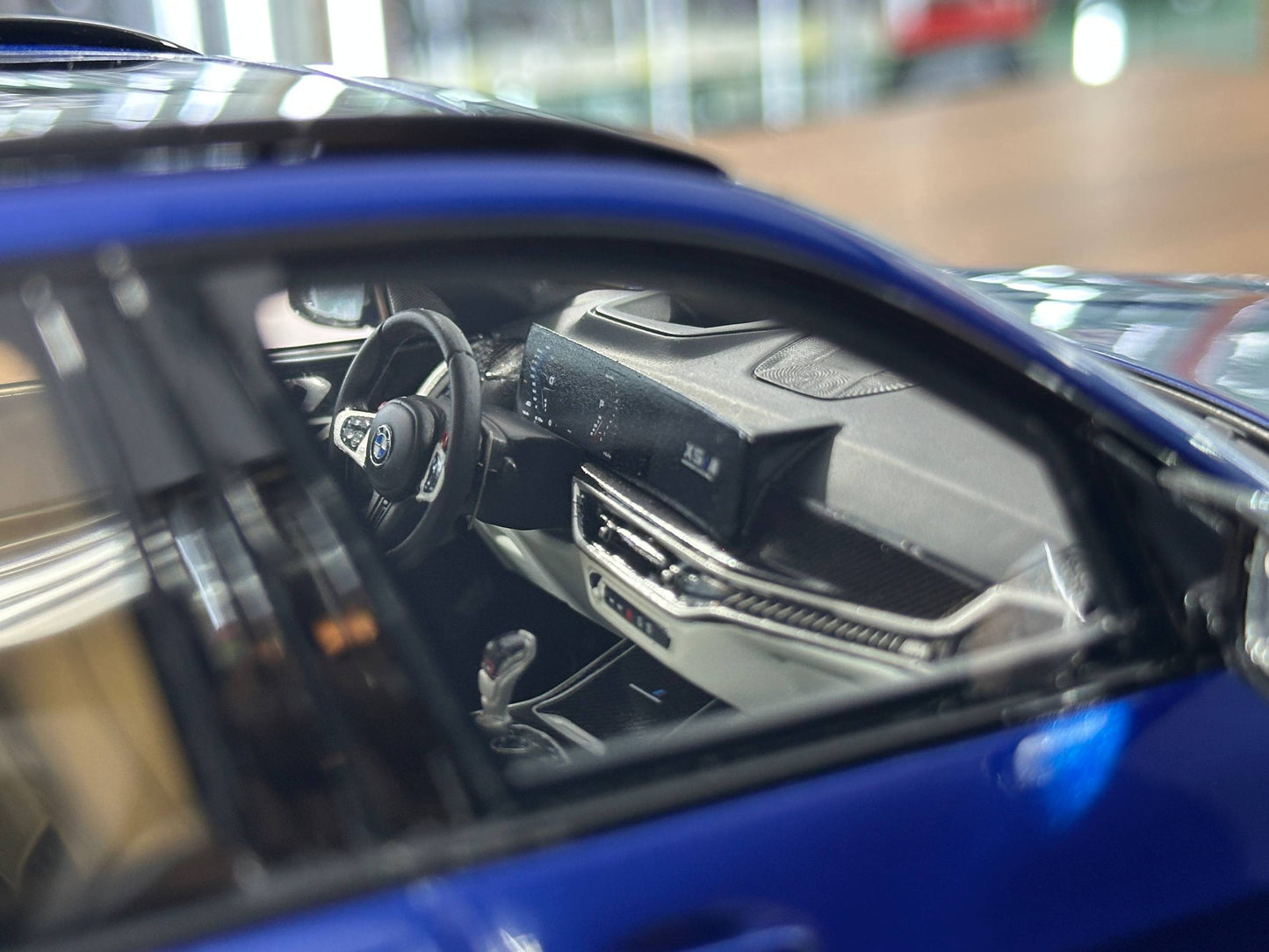 1:18 Resin BMW X5 M Competition (G05, 2023) – GT Spirit (Marina Bay Blue Metallic, Limited Edition)