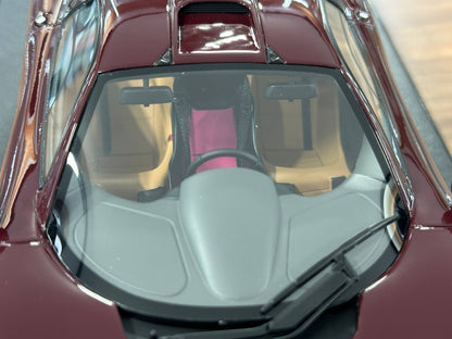 1/18 Resin McLaren F1 (1992) – GT Spirit (Burgundy, Limited 999 pcs)