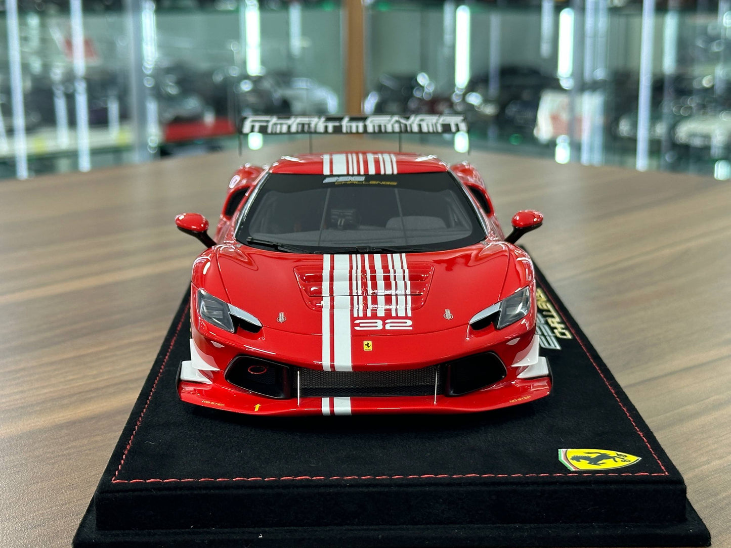 1/18 Resin Ferrari 296 Challenge (2023) – BBR Models (Launch Version, Limited 296 pcs)