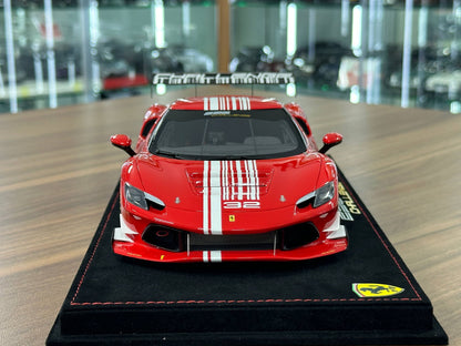 1/18 Resin Ferrari 296 Challenge (2023) – BBR Models (Launch Version, Limited 296 pcs)