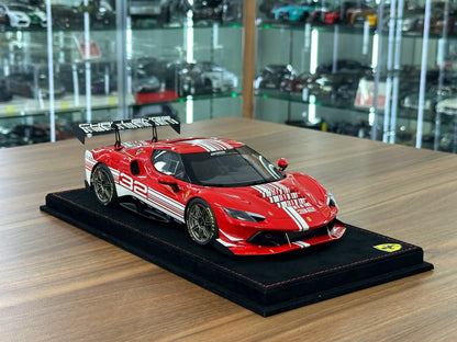 1/18 Resin Ferrari 296 Challenge (2023) – BBR Models (Launch Version, Limited 296 pcs)