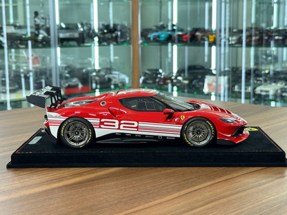 1/18 Resin Ferrari 296 Challenge (2023) – BBR Models (Launch Version, Limited 296 pcs)