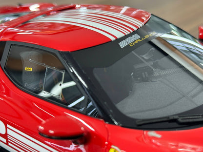 1/18 Resin Ferrari 296 Challenge (2023) – BBR Models (Launch Version, Limited 296 pcs)