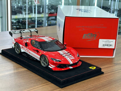 1/18 Resin Ferrari 296 Challenge (2023) – BBR Models (Launch Version, Limited 296 pcs)