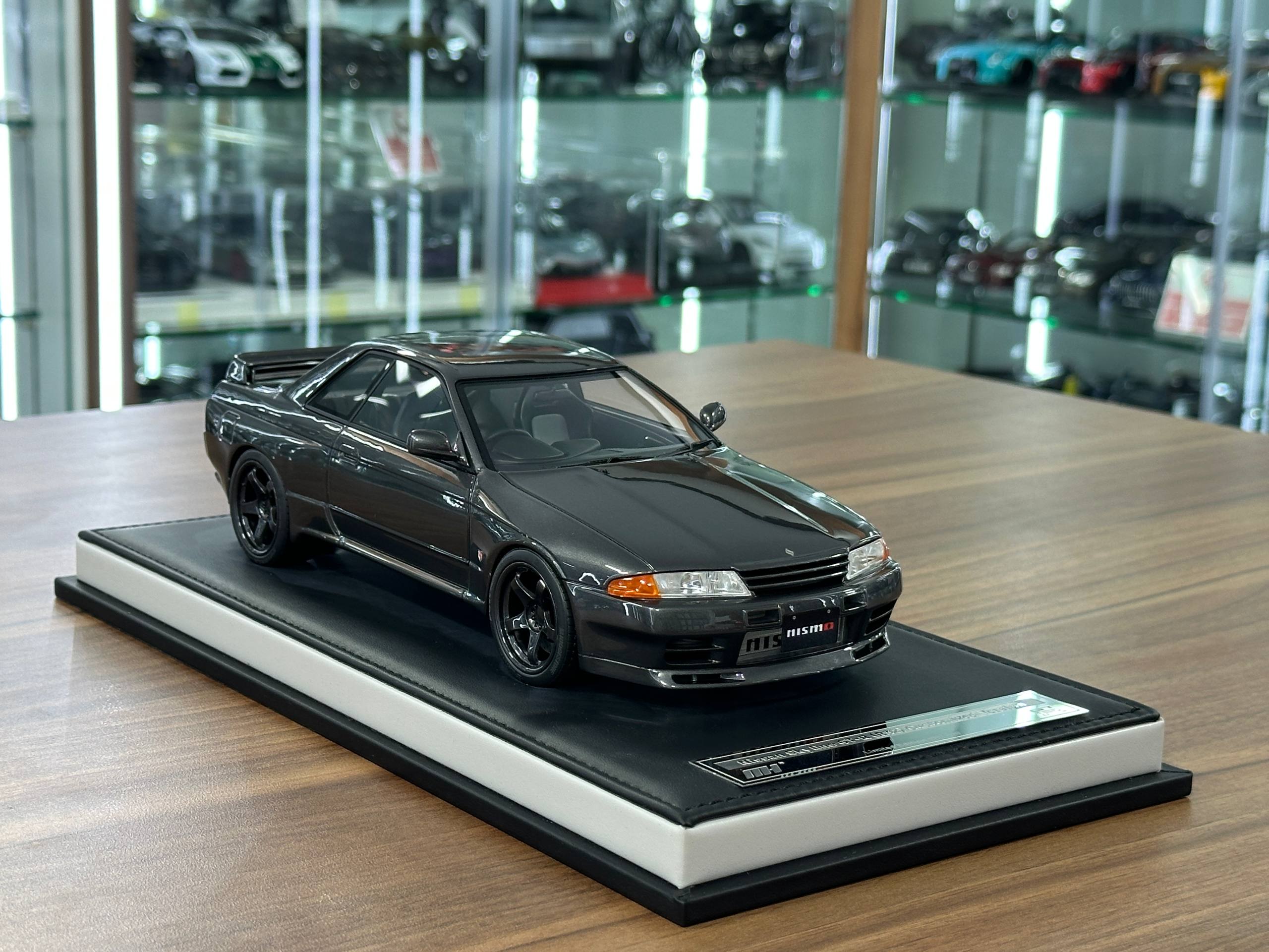 1/18 Nissan Skyline GT-R R32 Nismo Custom Grey Metallic Limited