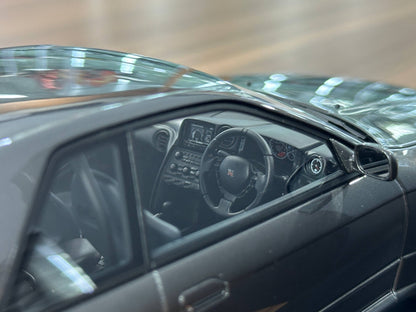 1/18 Resin Nissan Skyline GT-R R32 Nismo Custom Version – Motorhelix (Gun Grey Metallic, Limited 199 pcs)