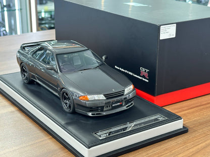 1/18 Resin Nissan Skyline GT-R R32 Nismo Custom Version – Motorhelix (Gun Grey Metallic, Limited 199 pcs)