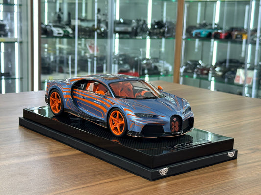 1/18 Resin Bugatti Chiron Super Sport – MR Collection (Zebra Paint, Limited 99 pcs)